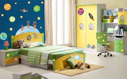 Оформление детской комнаты: множество творческих идей в фото