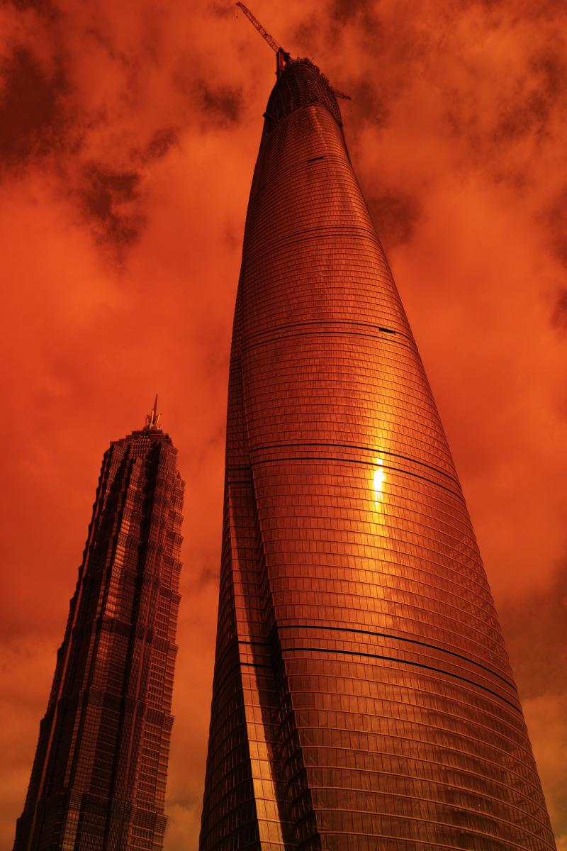 Шанхайская башня - самый высокий небоскреб Китая