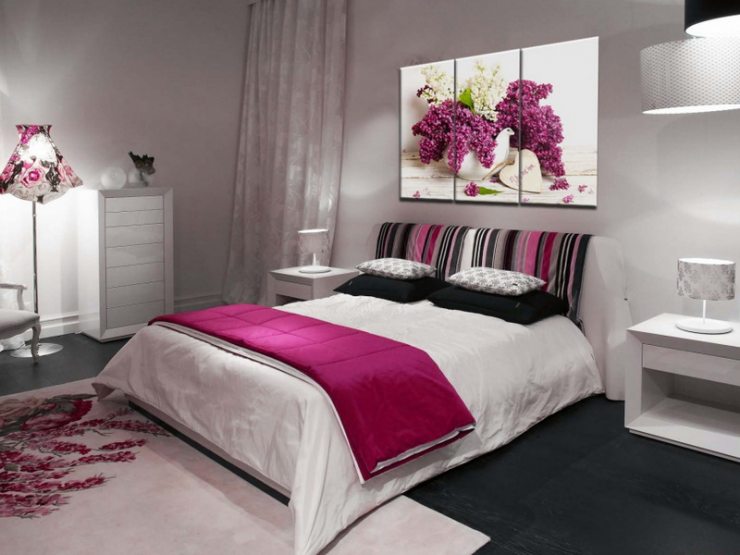 Картины в спальне: как выбрать оригинальное украшение для гармоничного и стильного интерьера