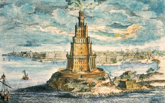Седьмое чудо света Александрийский маяк
