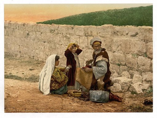 Цветные фотографии Святой земли 120-летней давности